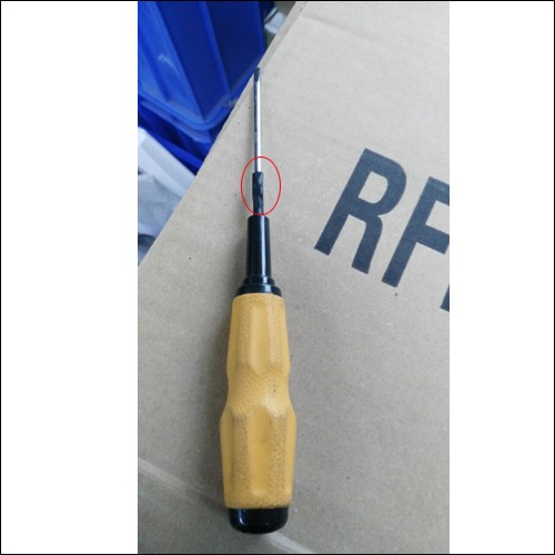 JT-K1003 10*3*1.5mm UHF Mini RFID Pada Tag Logam Untuk Pengurusan Alat