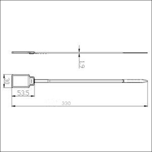 Kabel RFID Boleh Dijejaki 6C Tag
