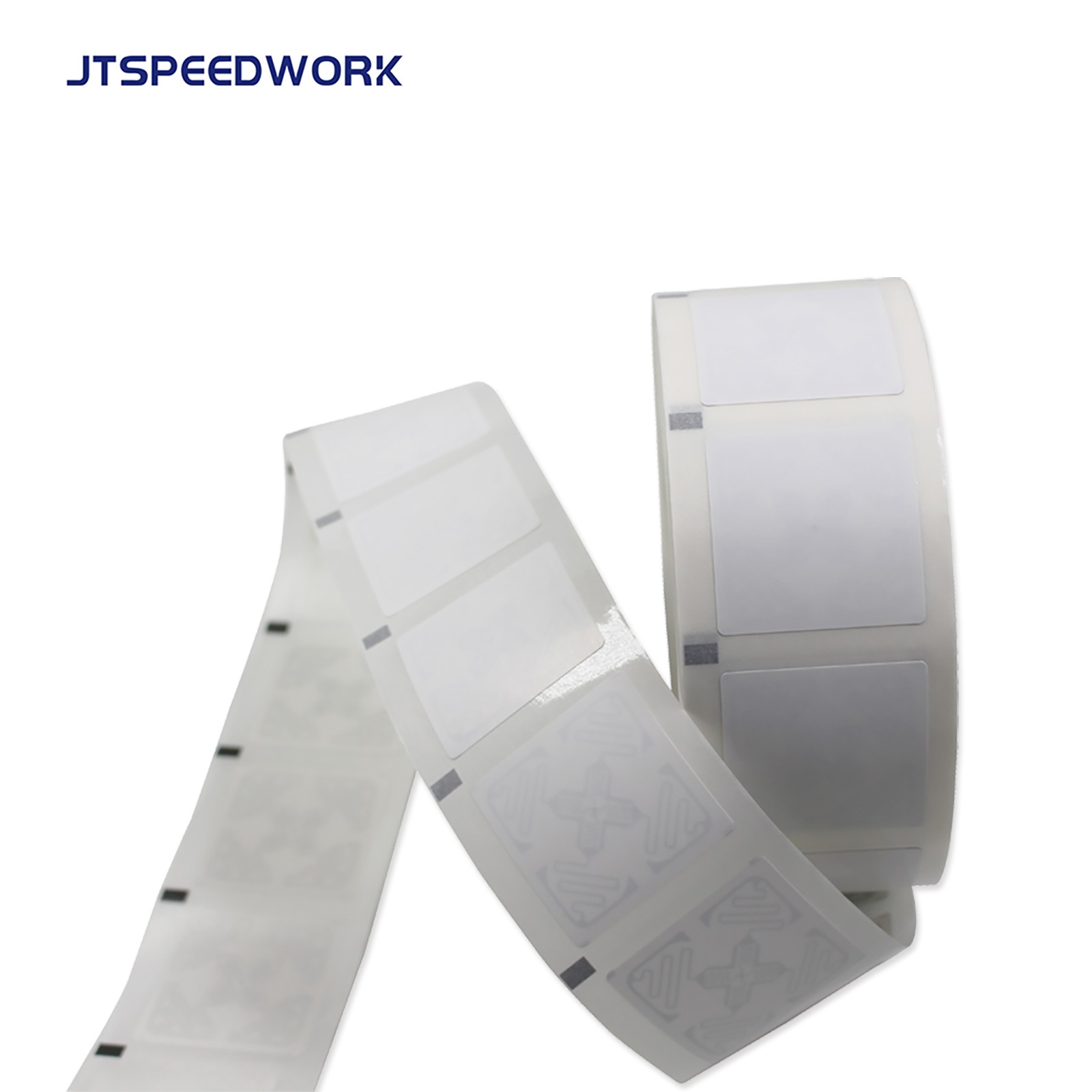 JT-IH47 50*50mm UHF RFID 860-960MHz UCODE 9 Teg Label Pelekat