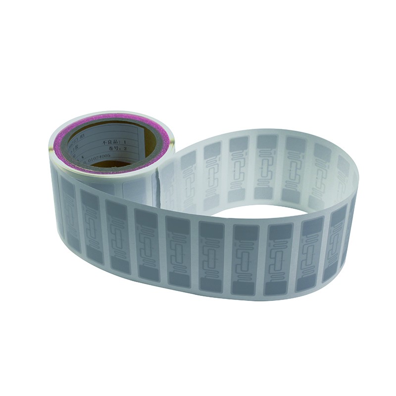 Tag RFID UHF Kosong Kertas Bersalut ISO/IEC 18000-6C