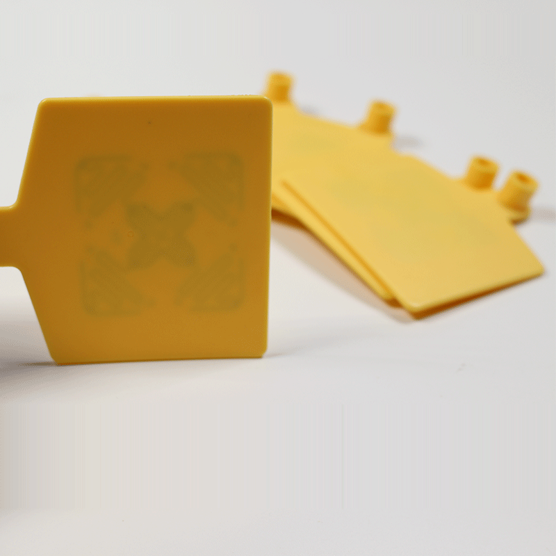 Tag Telinga Haiwan UHF RFID ISO18000-6c Gen2