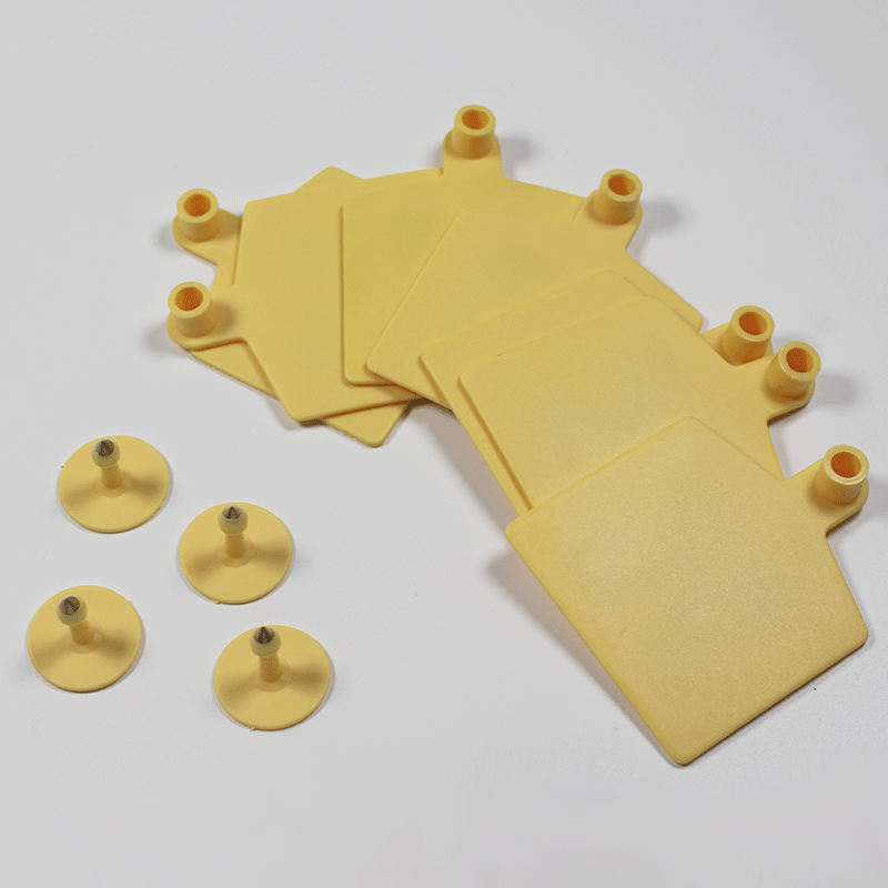 Tag Telinga Haiwan UHF RFID ISO18000-6c Gen2