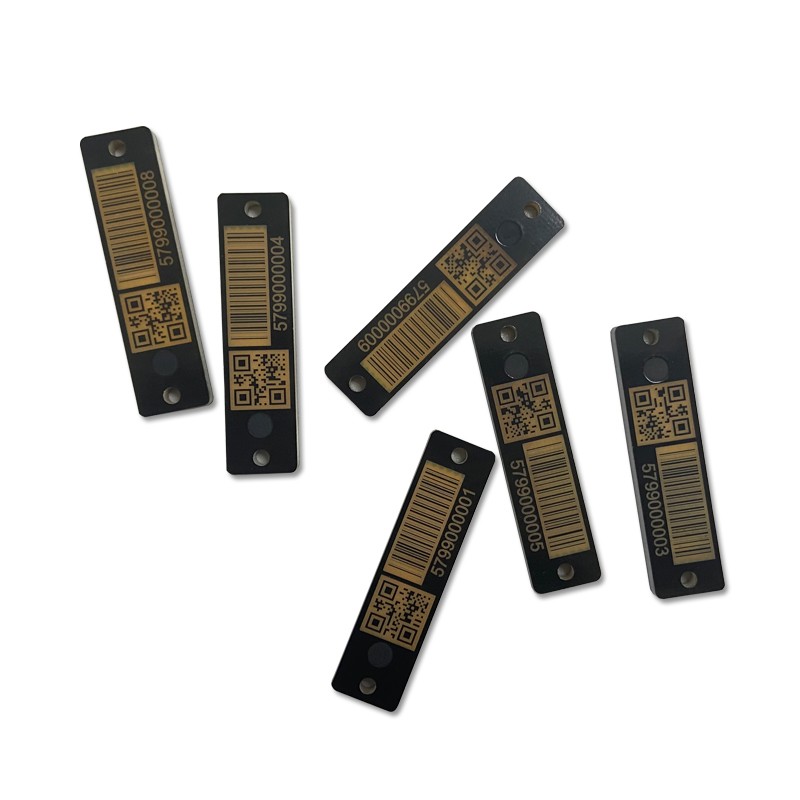 JT-K5213 52*13mm RFID PCB TAG Anti-logam Untuk Pengurusan Silinder Gas
