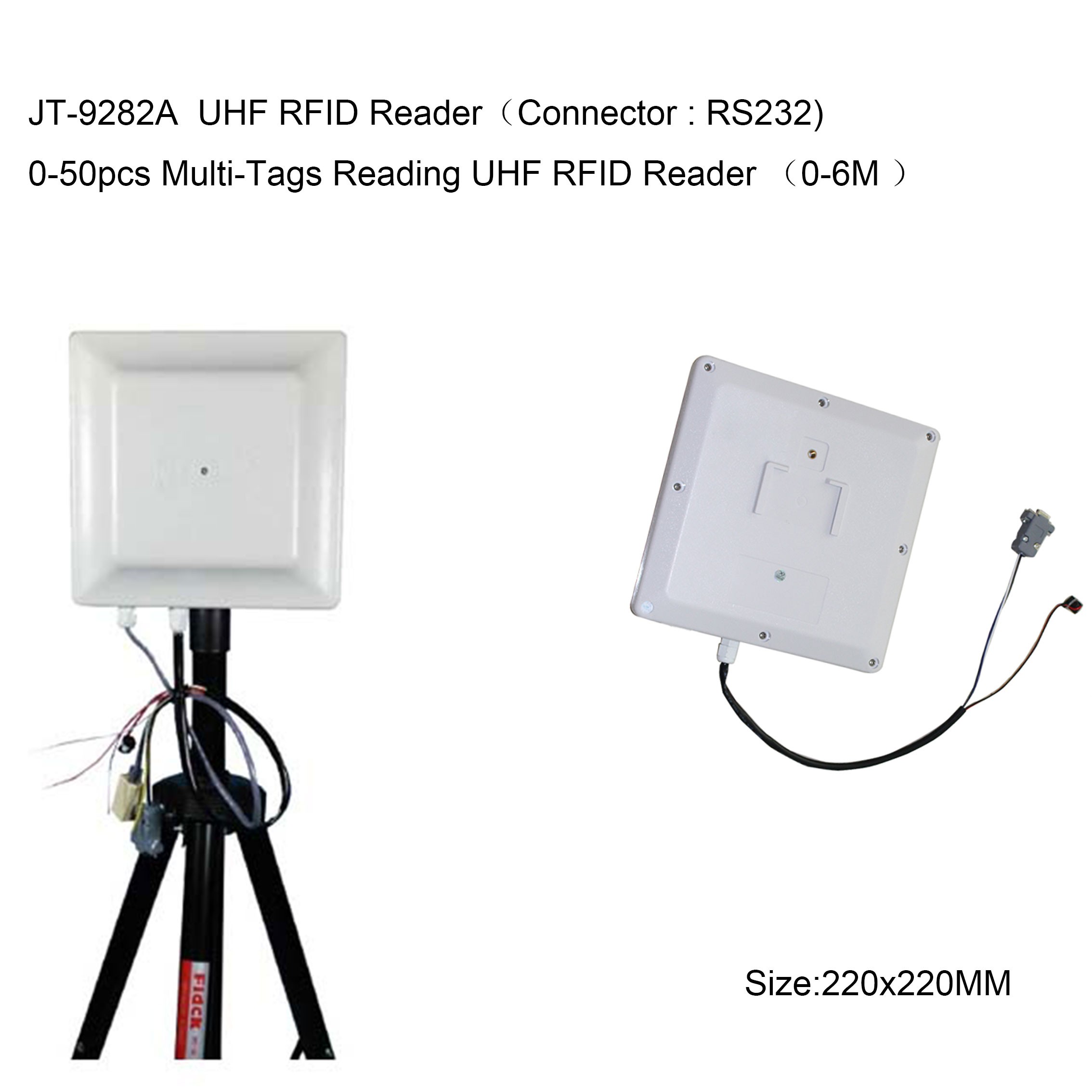 Pembaca UHF RFID Impinj 902-928Mhz R2000 Semua dalam satu dengan RS485,TCP/IP