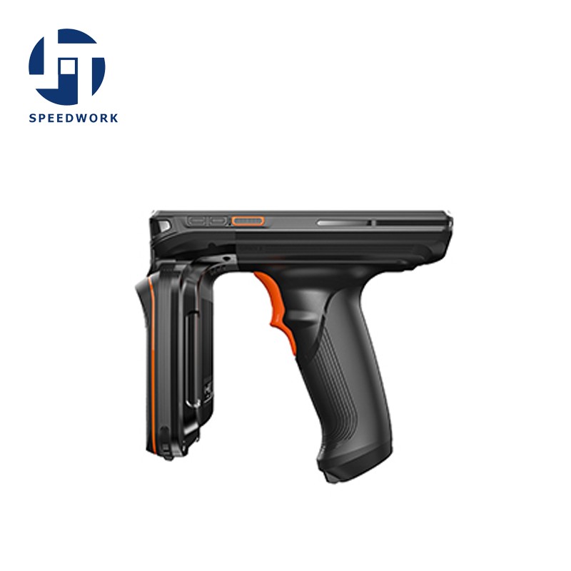 Pembaca Terminal Genggam RFID Pintar Andorid 9.0 UHF