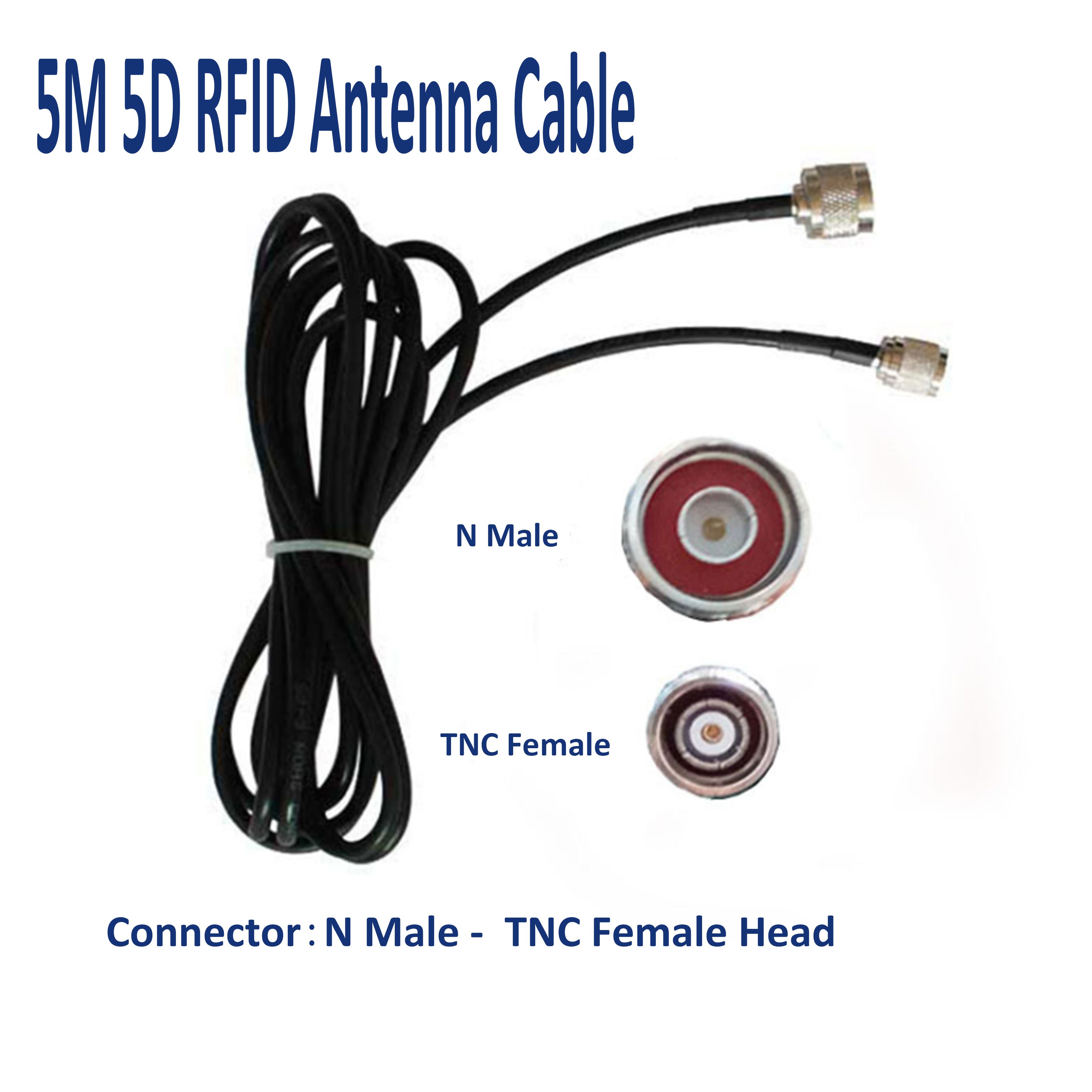 Kabel Antena Pembaca RFID Impinj 420 SMA Female ke N-type