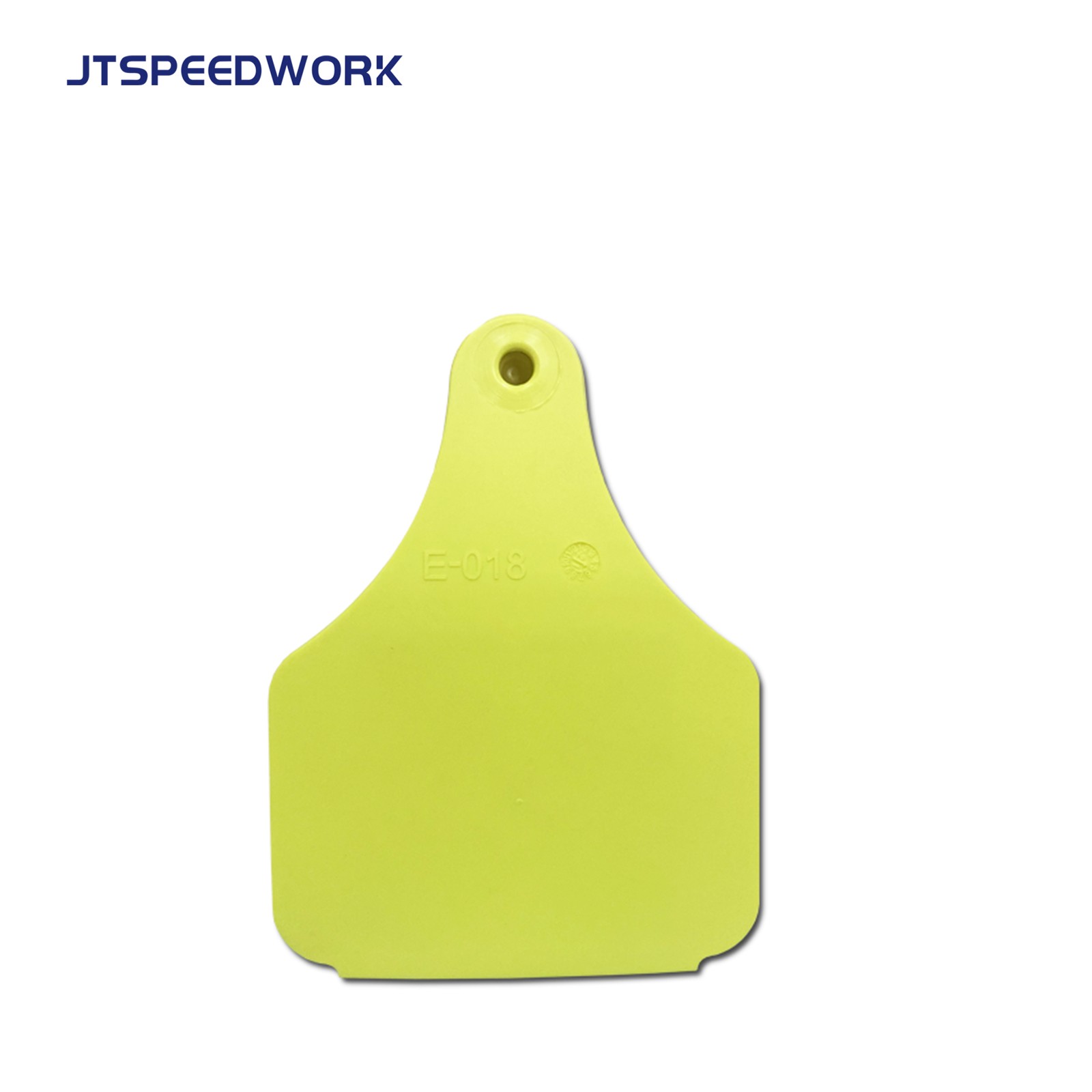 Tag Telinga Lembu Haiwan RFID UHF JT-E10080 100*75mm Untuk Pengurusan Ternakan