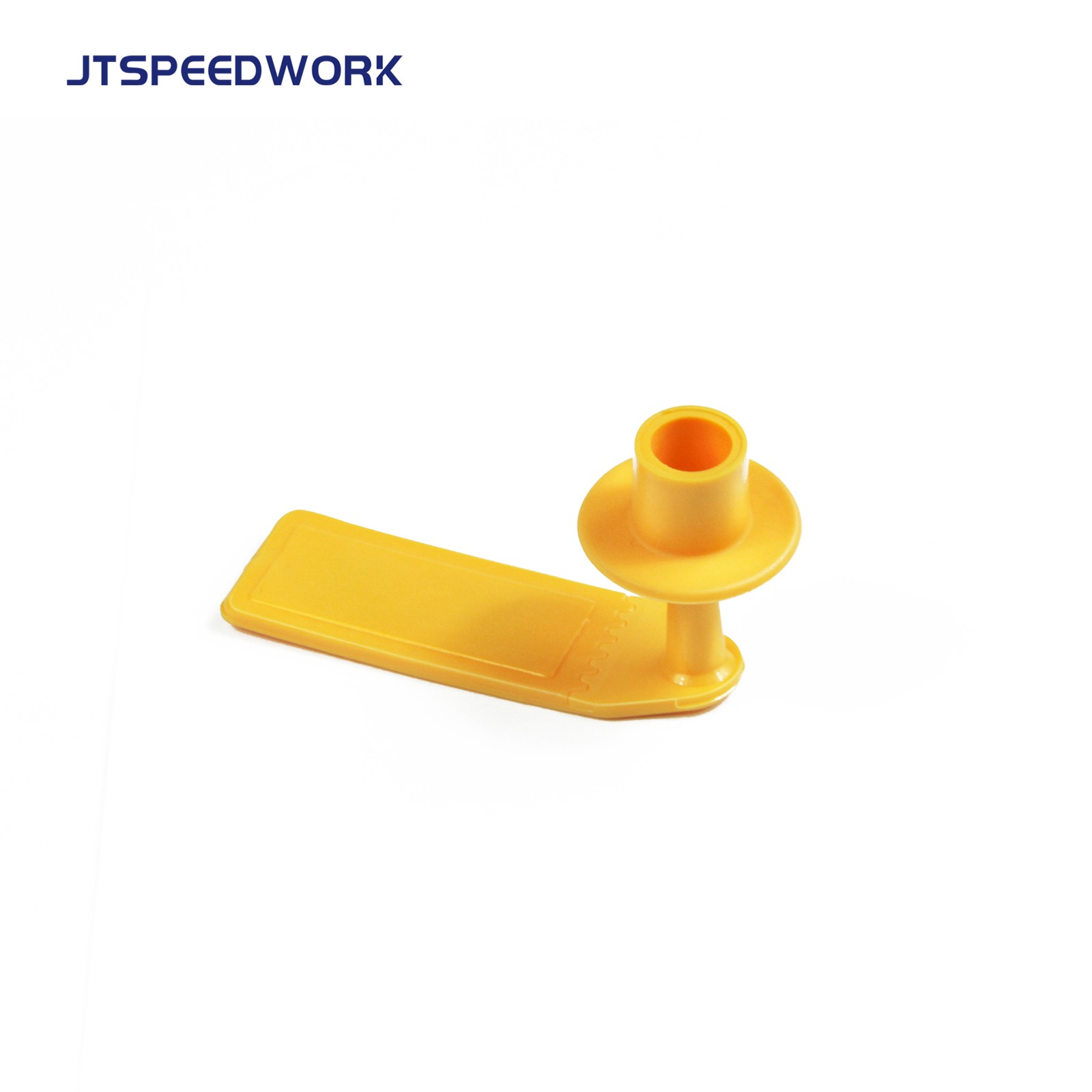 Tag Telinga Kambing Biri-biri Haiwan UHF 52.2*18.6mm JT-E013 Untuk Pengurusan Ternakan