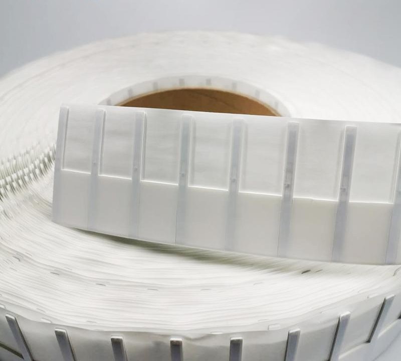 Label RFID Logam JT-K6505 65*5*1.26mm 860-960Mhz UHF Fleksibel Boleh Dicetak Pada