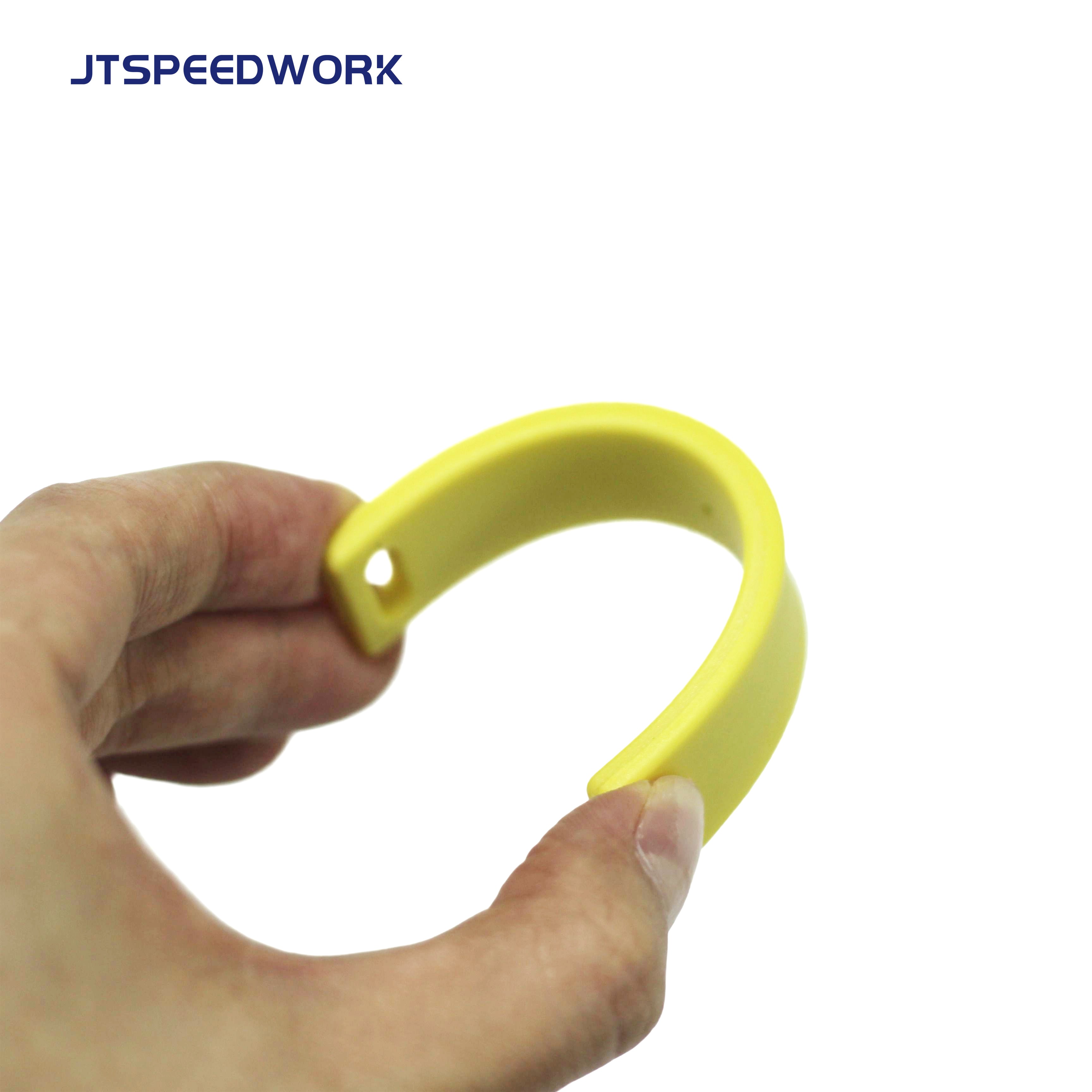 Tag Anti-logam Fleksibel JT-K9018 90*18*4mm TPU UHF RFID Impinj Monza R6