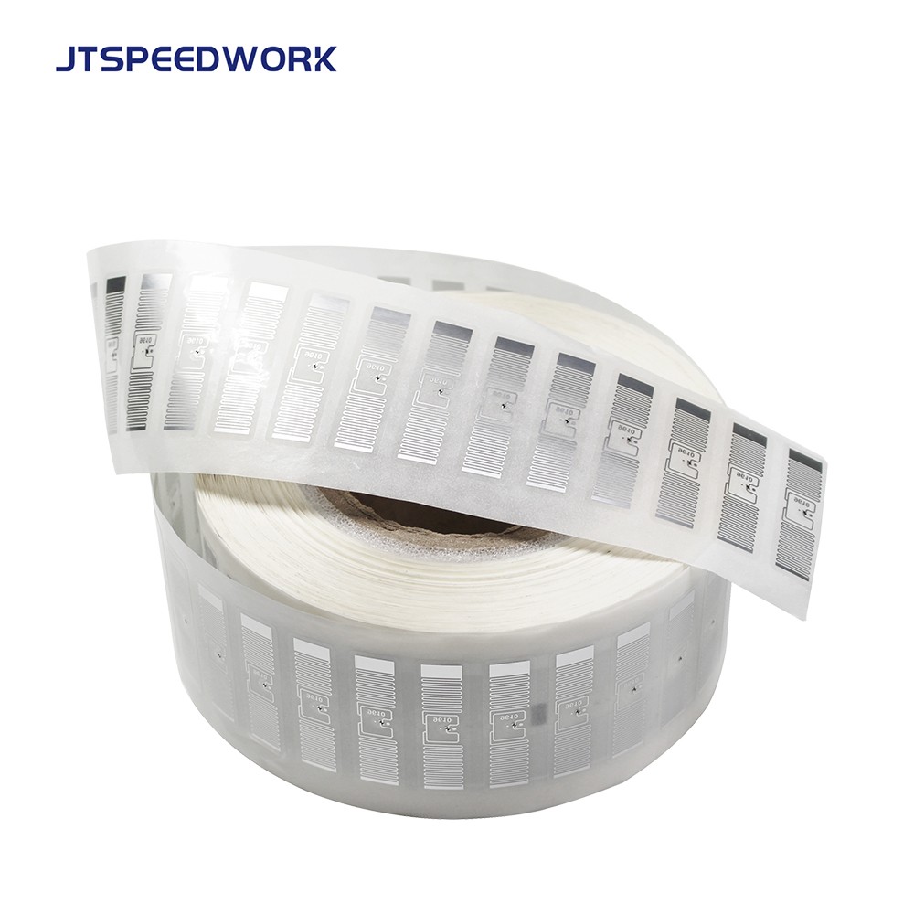 Pelekat Jenis Kertas Bersalut RFID UHF 48*14mm JT-I9610