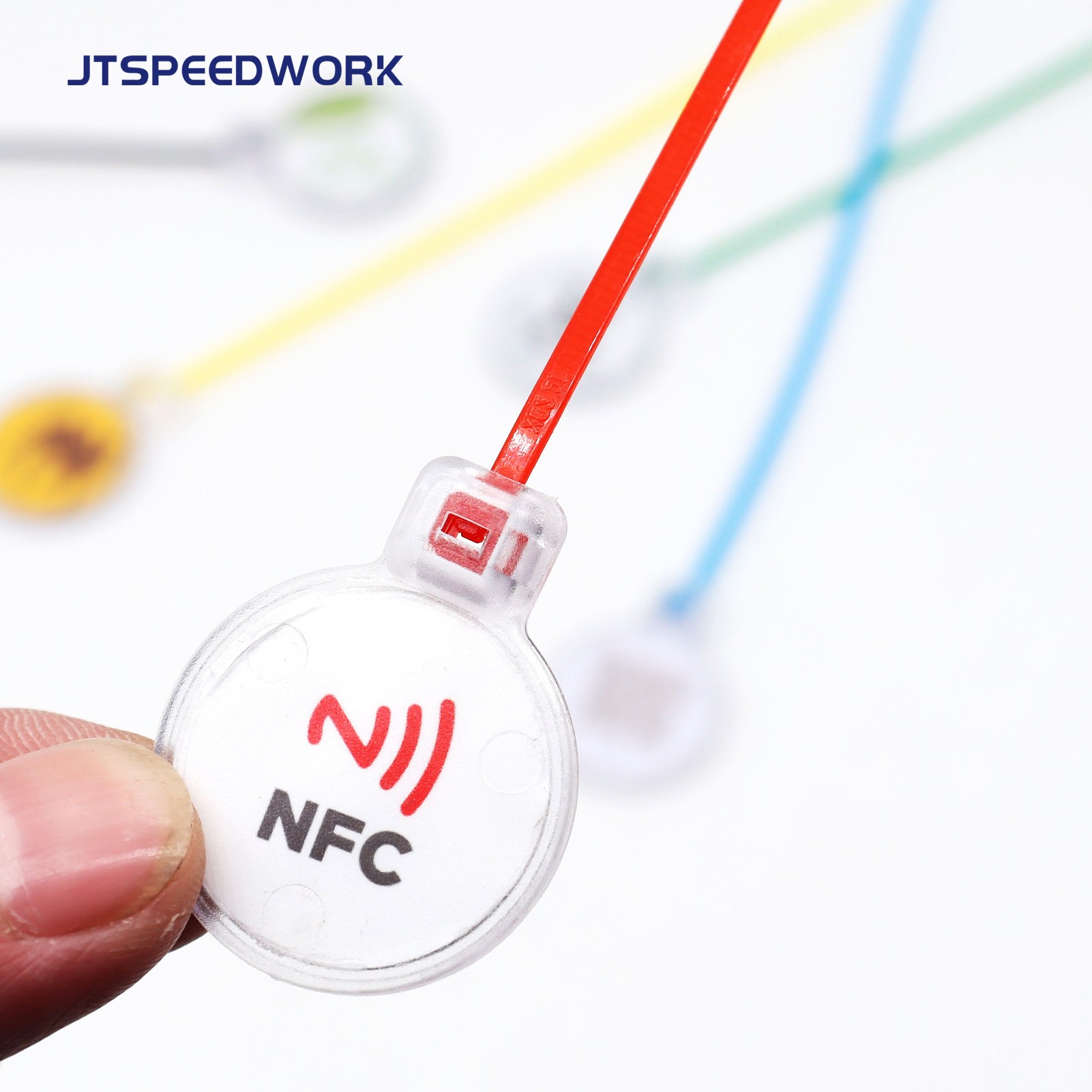 Tag Ikat Kabel RFID JT-ZD28T UHF/NFC/LF IP67