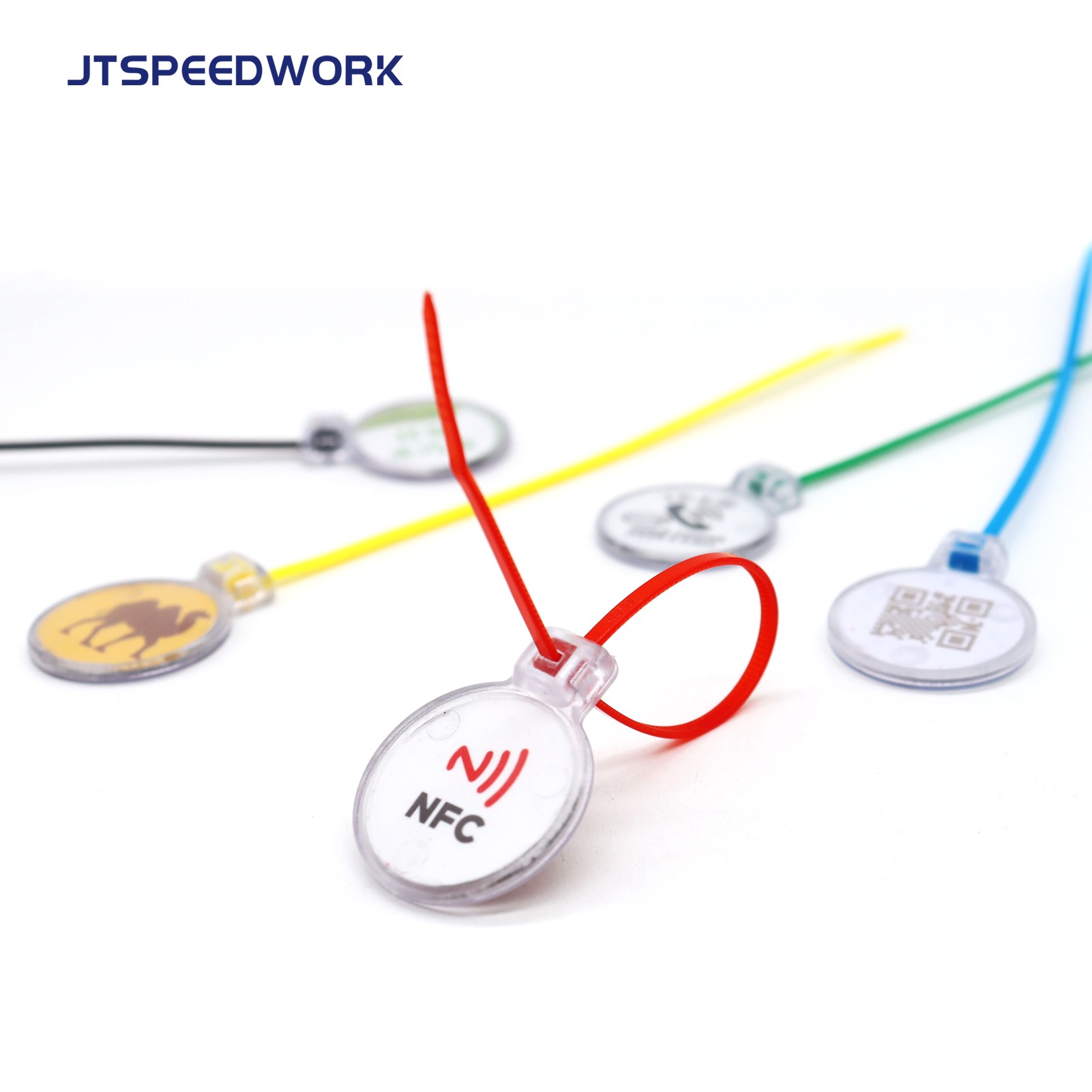 Tag Ikat Kabel RFID JT-ZD28T UHF/NFC/LF IP67