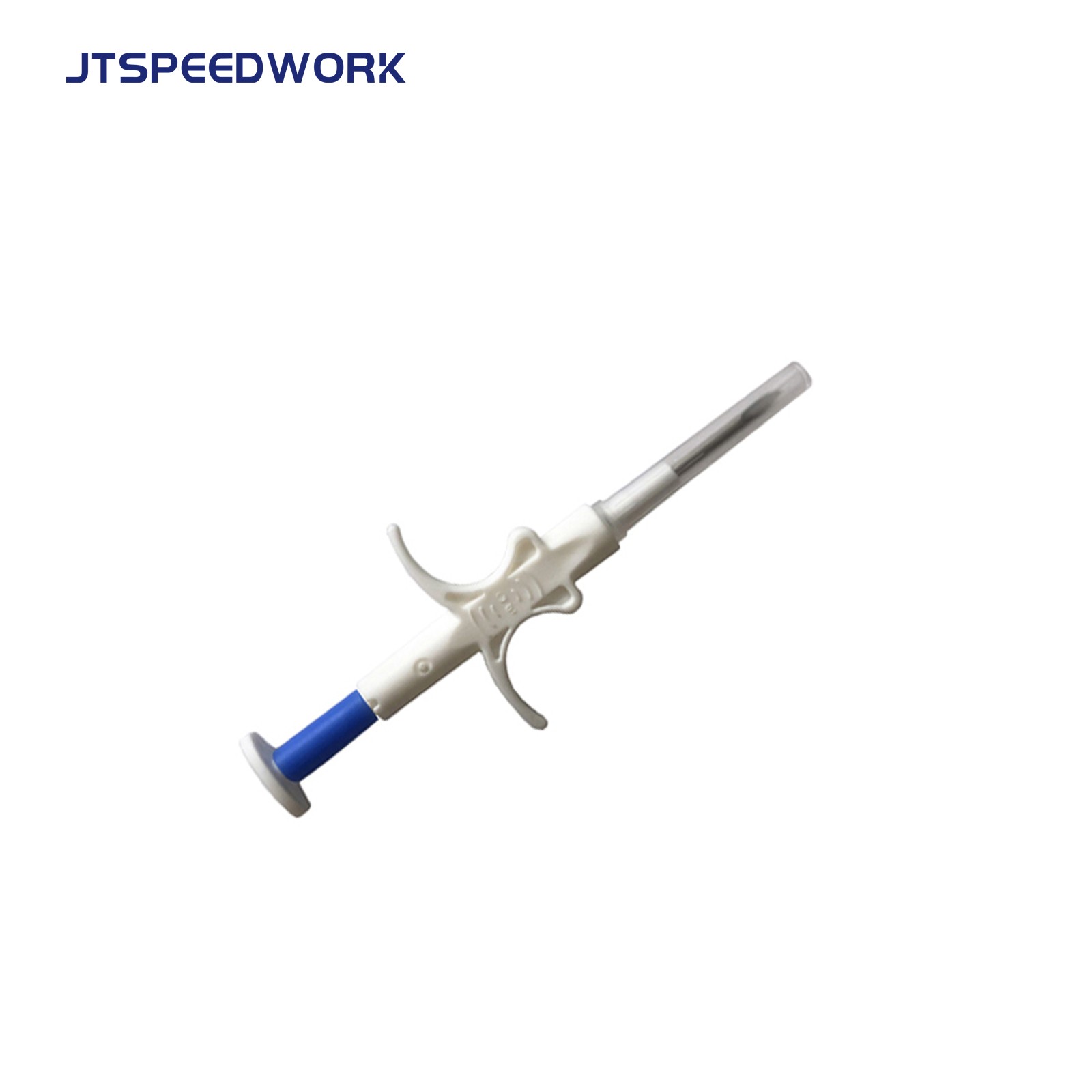 Cip Tag RFID JT-A002 ID Haiwan Peliharaan Tag Penjejakan Mikrocip Haiwan Boleh Disuntik Haiwan 134.2khz Diimplan Dengan Jarum Pakai Buang