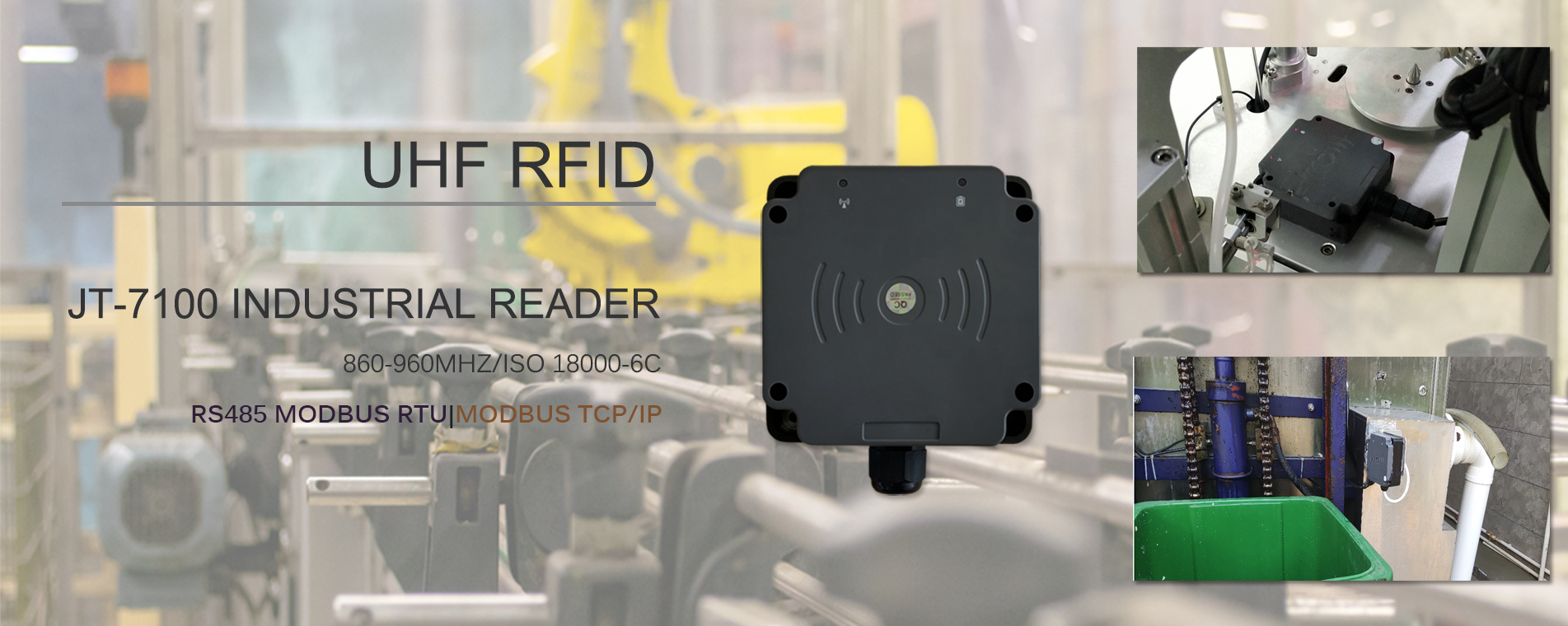 Pembaca RFID Gred Industri UHF RFID